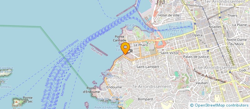 localisation de l'entreprise SMD KENNEDY à MARSEILLE