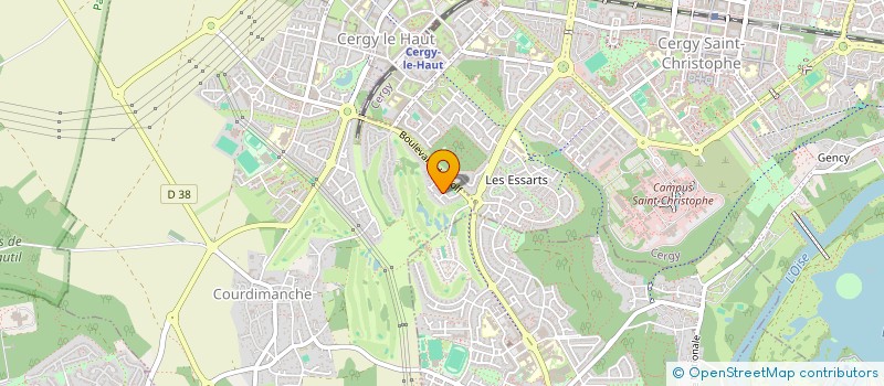 localisation de l'entreprise SMD MOUSSA  COURDIMANCHE