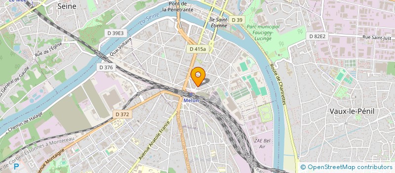 localisation de l'entreprise SMD PATRIMOINE à MELUN
