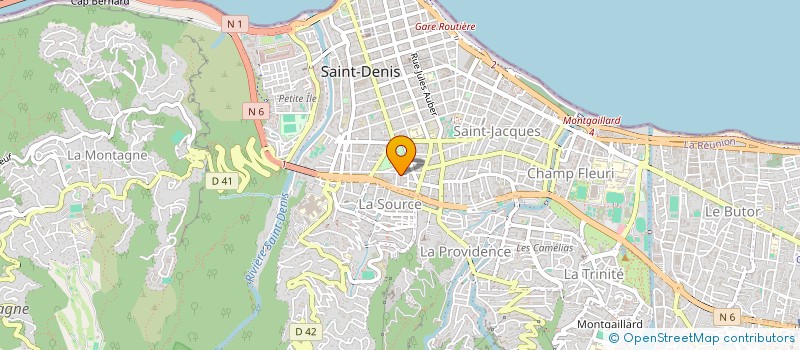 localisation de l'entreprise SMD RUN à SAINT-DENIS