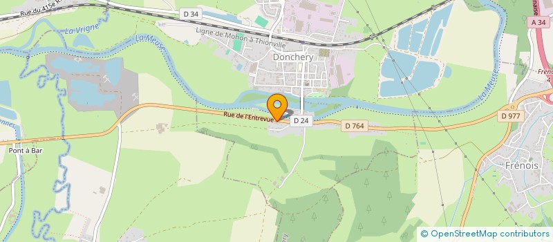 localisation de l'entreprise SMD SOCIETE NOUVELLE  DONCHERY