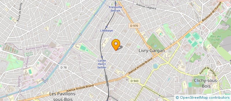 localisation de l'entreprise SMDA  LIVRY-GARGAN