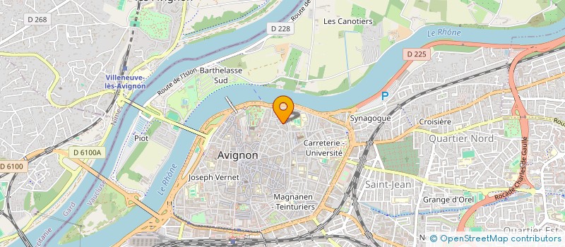 localisation de l'entreprise SMDB  AVIGNON