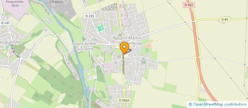 localisation de l'entreprise SMDF OPTIQUE  MAY-SUR-ORNE