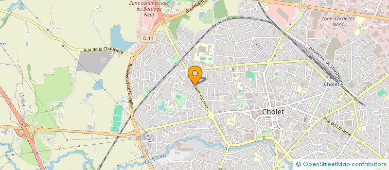 localisation de l'entreprise SMDM à CHOLET