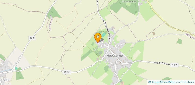 localisation de l'entreprise SMDM  HEBUTERNE