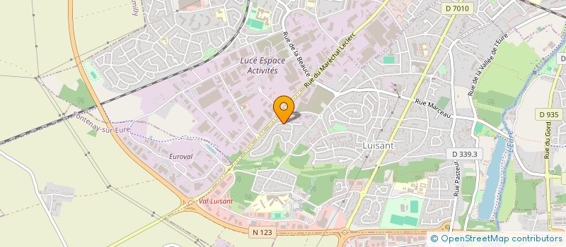 localisation de l'entreprise SMDP FINANCEMENT à LUISANT