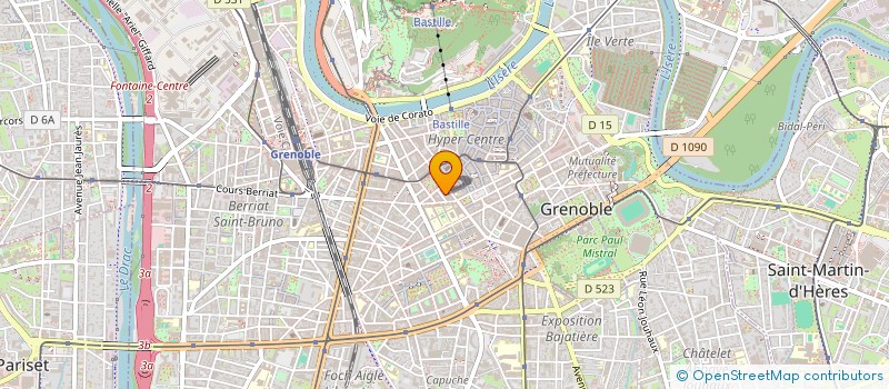 localisation de l'entreprise SMDR à GRENOBLE