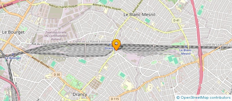 localisation de l'entreprise SMDS  DRANCY