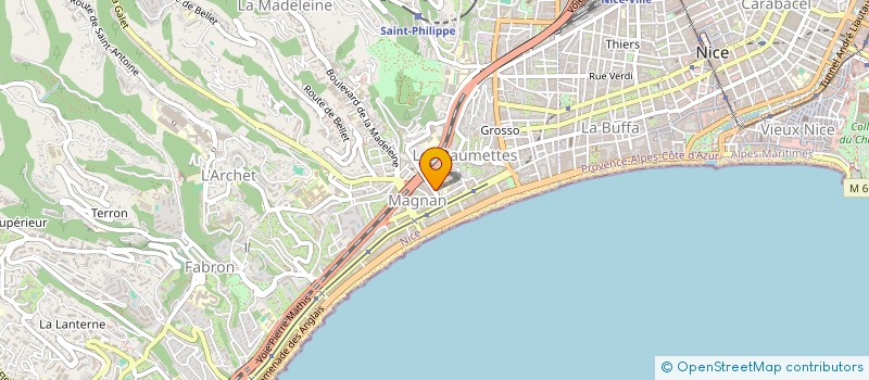 localisation de l'entreprise SME à NICE