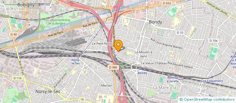 localisation de l'entreprise SME BATIMENT à NOISY-LE-SEC