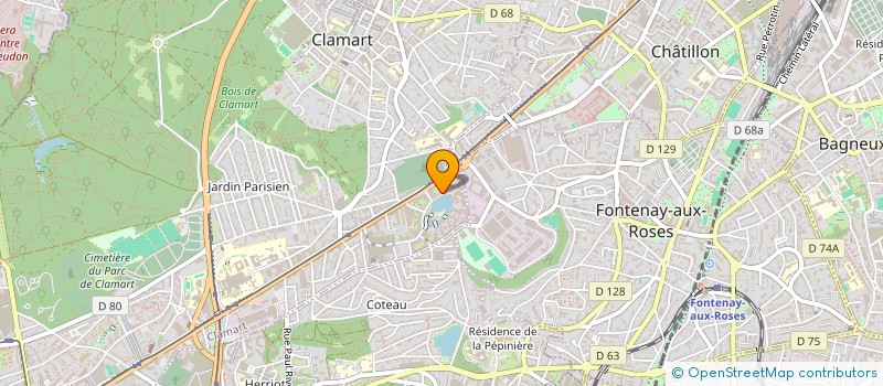 localisation de l'entreprise SME EXPERTISE à CLAMART