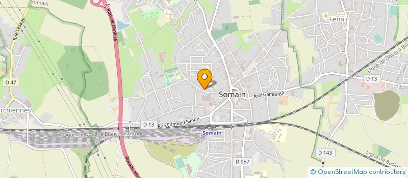 localisation de l'entreprise SME GROUPE LECLERE à SOMAIN