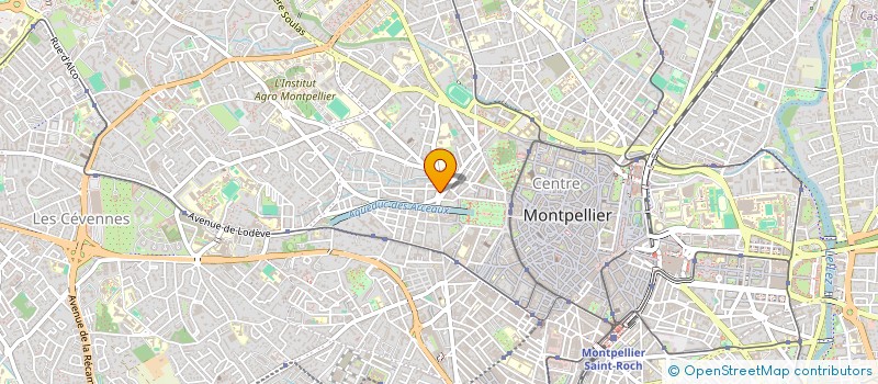 localisation de l'entreprise SME ORTHO INVEST  MONTPELLIER