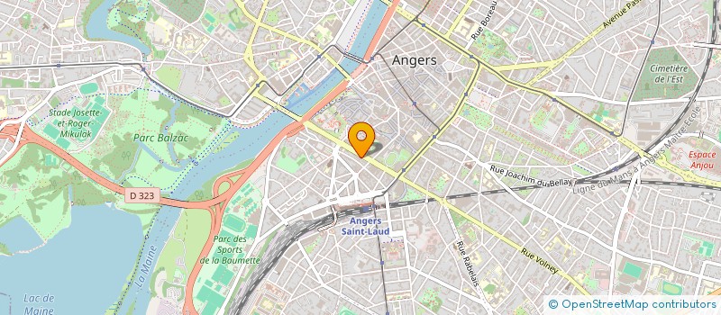 localisation de l'entreprise SMEBAMURS MADSER à ANGERS