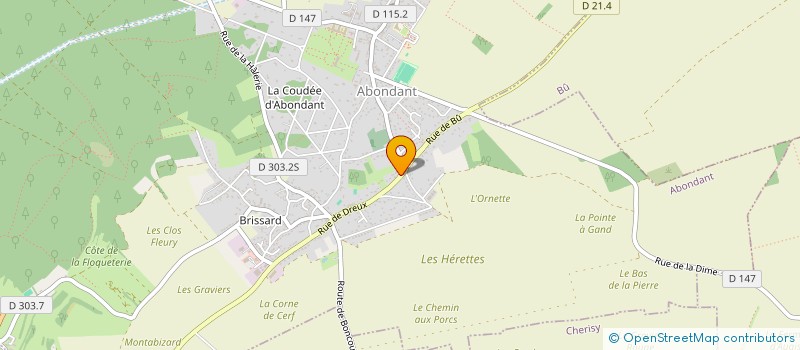 localisation de l'entreprise SMEC à ABONDANT