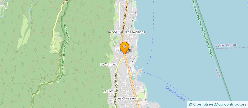 localisation de l'entreprise SMEC  SEVRIER