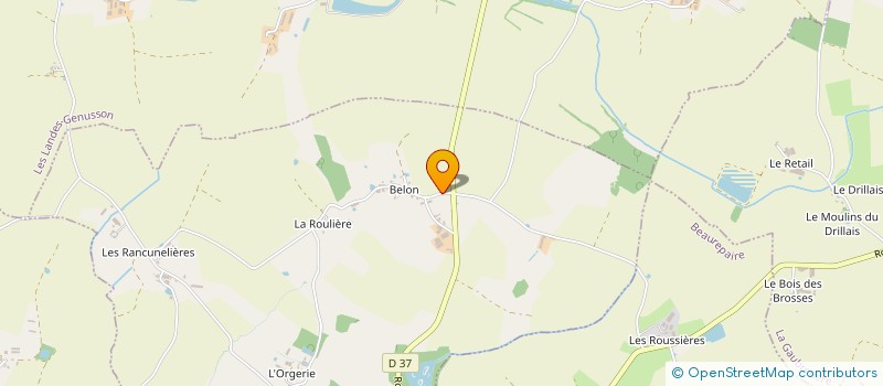 localisation de l'entreprise SMEC LAND  BAZOGES-EN-PAILLERS