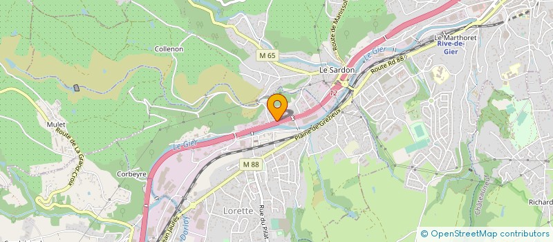 localisation de l'entreprise SMECATEC à LORETTE