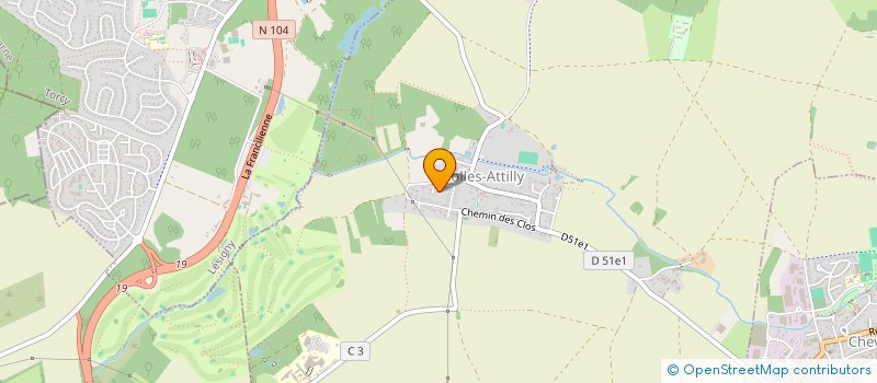 localisation de l'entreprise SMECLIM à FEROLLES-ATTILLY