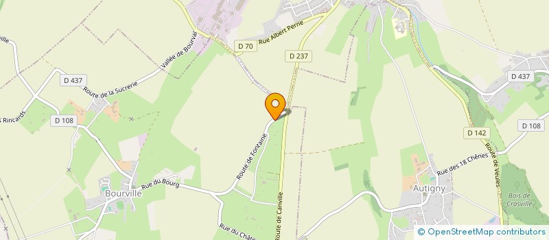 localisation de l'entreprise SMED  BOURVILLE