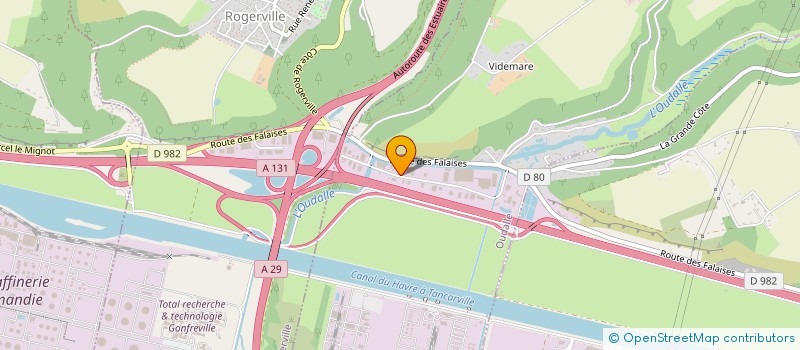 localisation de l'entreprise SMED SOCIETE DE MAINTENANCE ELECTRO MECANIQUE ET DISTRIBUTION à OUDALLE
