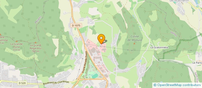 localisation de l'entreprise SMEE INVESTISSEMENTS à VOIRON