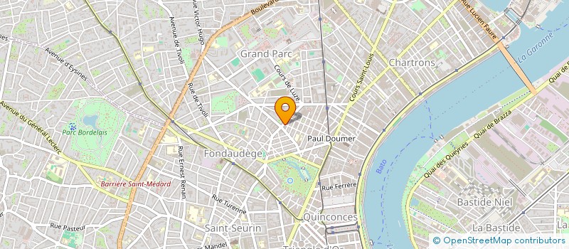 localisation de l'entreprise SMEGA  BORDEAUX