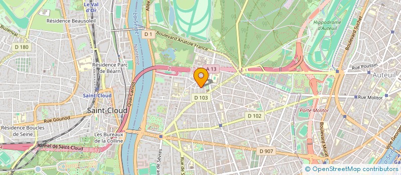 localisation de l'entreprise SMEK ET COMPAGNIE  BOULOGNE-BILLANCOURT