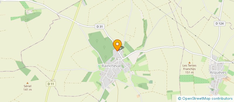 localisation de l'entreprise SMEL  RAINCHEVAL