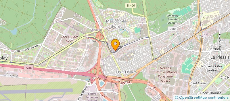 localisation de l'entreprise SMELLS LIKE COFFEE  MEUDON