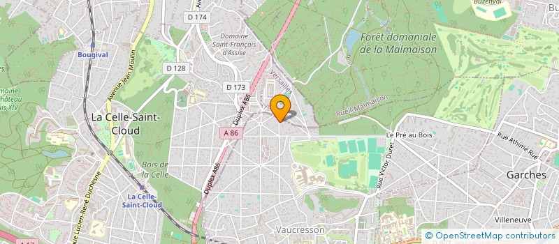 localisation de l'entreprise SMENFS à VAUCRESSON