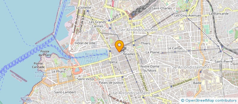 localisation de l'entreprise SMERI MEDIT ETUD REAL INDUSTRI à MARSEILLE