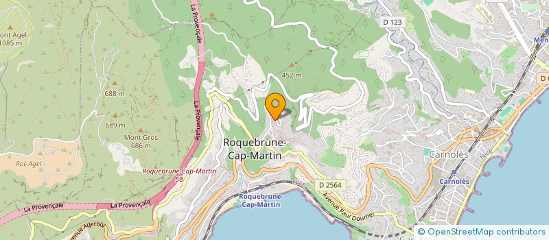 localisation de l'entreprise SMES à ROQUEBRUNE-CAP-MARTIN