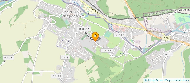 localisation de l'entreprise SMETAL à SAINT-LUBIN-DES-JONCHERETS