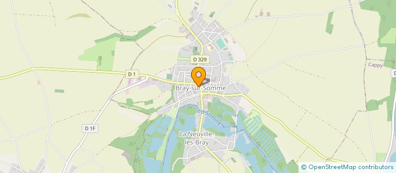 localisation de l'entreprise SMF DE LA GENDARMERIE DE BRAY SUR SOMME à BRAY-SUR-SOMME