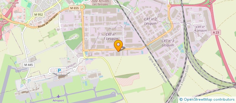 localisation de l'entreprise SMF SERVICES à FRETIN