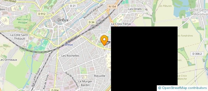 localisation de l'entreprise SMFT à DREUX
