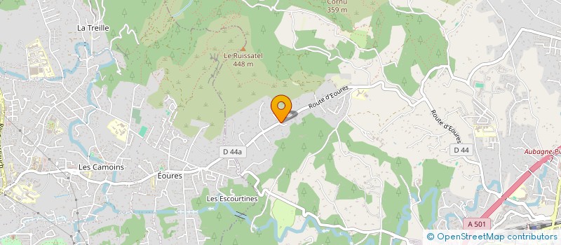 localisation de l'entreprise SMG 13 à AUBAGNE