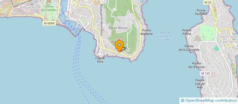 localisation de l'entreprise SMG à NICE