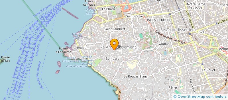 localisation de l'entreprise SMG à MARSEILLE
