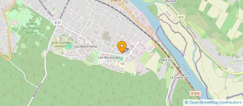localisation de l'entreprise SMG à VERNON