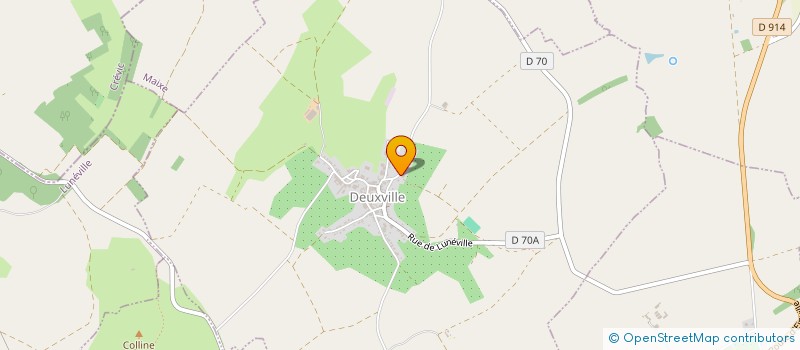 localisation de l'entreprise SMG  DEUXVILLE