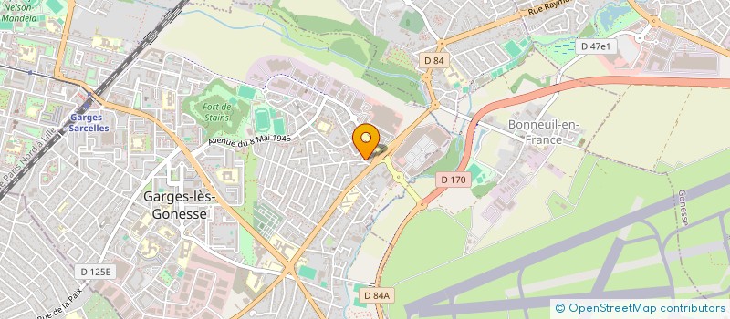 localisation de l'entreprise SMG  GARGES-LES-GONESSE