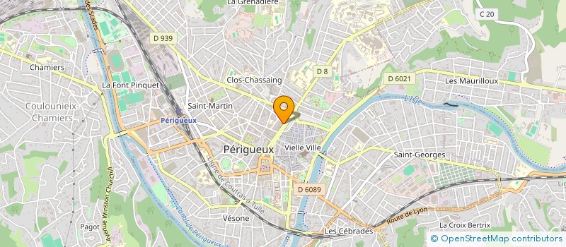 localisation de l'entreprise SMG  PERIGUEUX