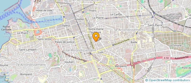localisation de l'entreprise SMG CONSULTING à MARSEILLE