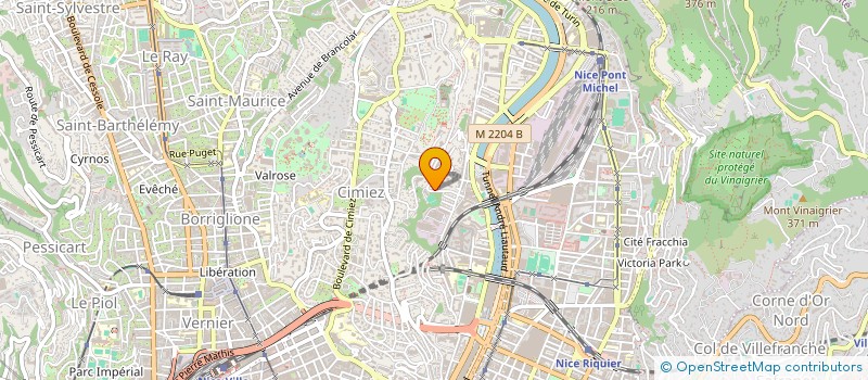 localisation de l'entreprise SMG DEPANNAGES ET SERVICES à NICE