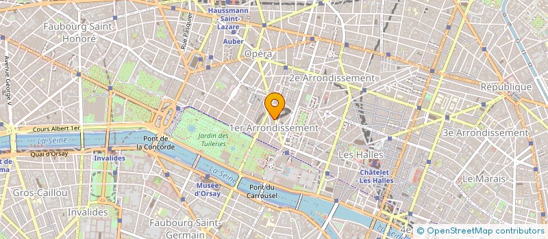 localisation de l'entreprise SMG DEUX à PARIS