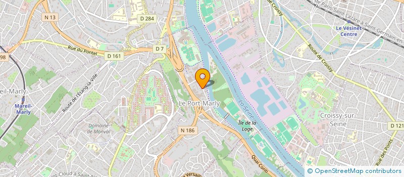 localisation de l'entreprise SMG.LAGADICAUTO  LE PORT-MARLY