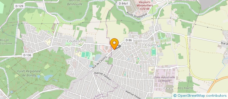 localisation de l'entreprise SMG MAX AUTO à COURTRY